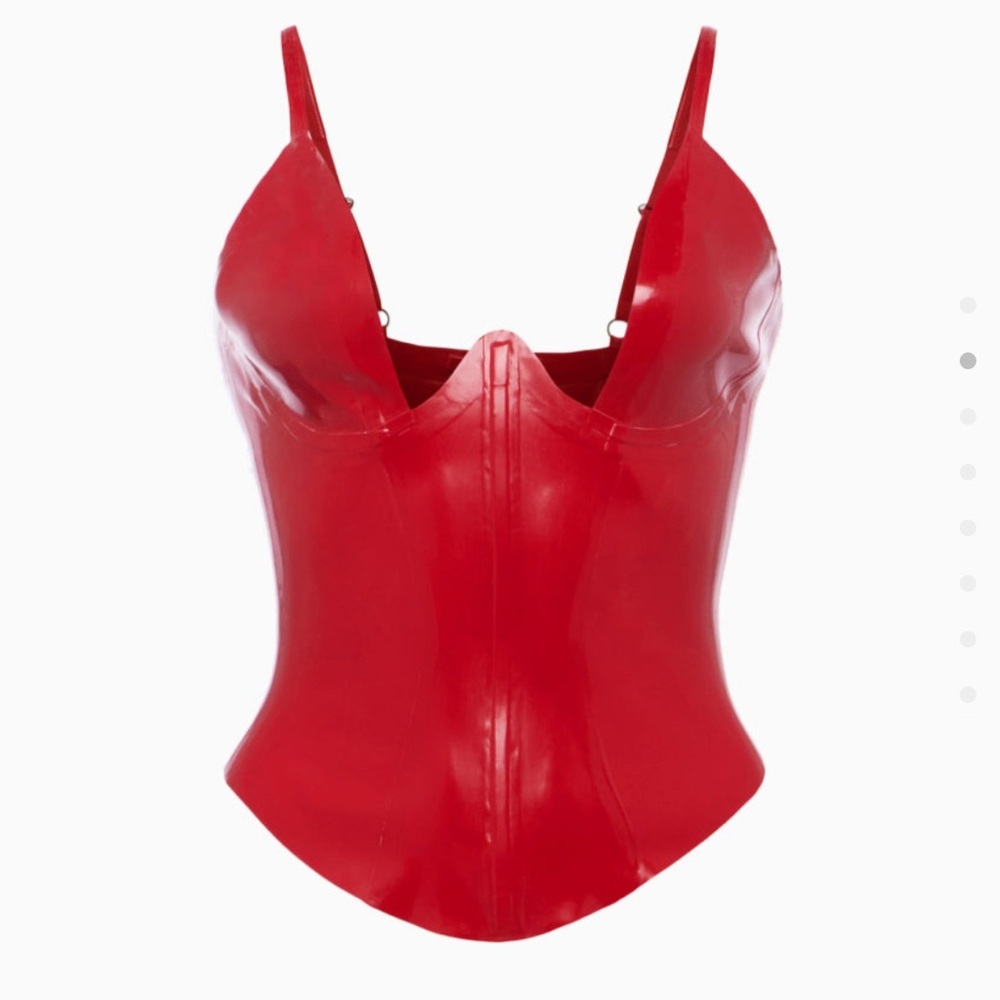 Khy x Poster Girl - Latex plunge tank